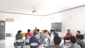 MUSDES TEKNIS KEGIATAN PEMBANGUNAN SEMENISASI DI DESA TAHUN 2025. Tanggal 24/03/2025